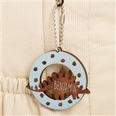 Blue Stain Backpack Tag