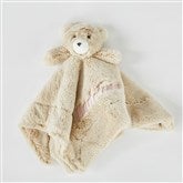 Embroidered Bear Stuffed Animal Lovey  - 50641