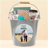 Large Silver Bucket
