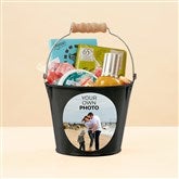 Your Own Photo Personalized Metal Bucket - 51551