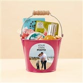 Your Own Photo Personalized Metal Bucket - 51551