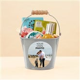 Your Own Photo Personalized Metal Bucket - 51551