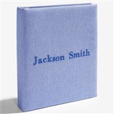 Blue Baby Memory Book