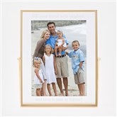 Kittenish Engraved Gold Floating 5x7 Frame       - 52391