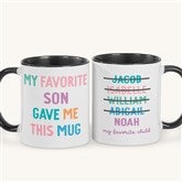 11 oz. Black Mug