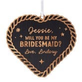 Engraved Heart Gift Tag  Ornament by Jessie James Decker - 52941