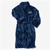 Navy Fleece Robe- 47