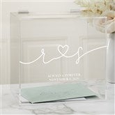 Engraved Drawn Together by Love Acrylic Card Box by Jessie James Decker - 53440