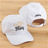 Embroidered quot;Ill Bring Thequot; Baseball Cap by Jessie James Decker - 53451