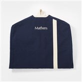 Embroidered Navy Canvas Stripe Garment Bag by Jessie James Decker - 53466