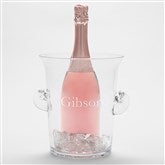 Kittenish Engraved Name Glass Ice Bucket  Chiller - 53482