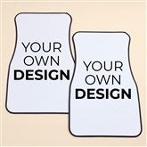 White Car Mat Set