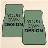 Sage Green Car Mat Set