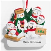 Christmas Tree Farm Snowman Ornament - 53819