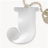 Silver Acrylic Keychain