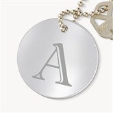 Silver Acrylic Keychain