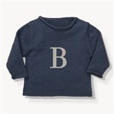 Navy Baby Sweater
