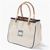Navy Rope Tote