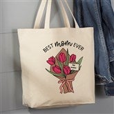 Personalized Bouquet for Mom Canvas Tote Bags by Jessie James Decker - 54584