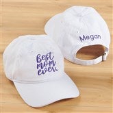 Embroidered Best Mom Ever Baseball Cap by Jessie James Decker - 54613