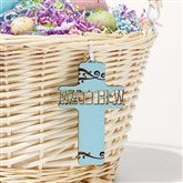 Blue Stain Wood Tag