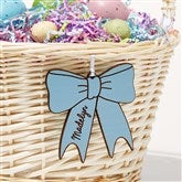 Blue Stain Wood Tag