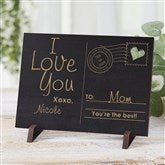 Engraved Wooden Postcard for Mom by Jessie James Decker - 54764