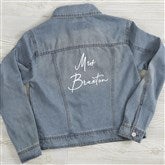 Kittenish Embroidered Jean Jacket  - 54785
