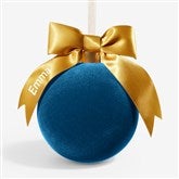 Blue Velvet Ornament