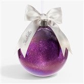 Purple Glitter Ball