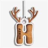 2 Piece Ornament Natural/White
