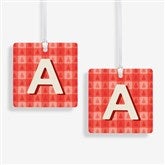 2.75 Square Metal - 2 Sided