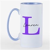 12oz Purple Skinny Mug