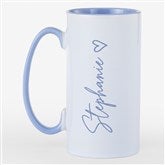 12oz Purple Skinny Mug