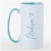 12oz Green Skinny Mug