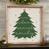 12x12 Whitewashed Frame
