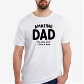 Amazing Dad Personalized Mens Shirts - 55232