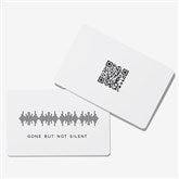White Wallet Card