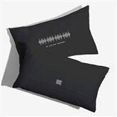 Black Velvet Lumbar Pillow