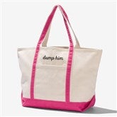 Pink Boat Tote