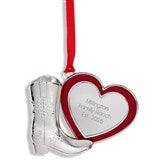 Cowboy Boot  Red Heart