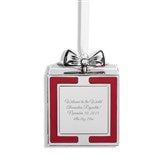 3D Present with Bow - Red