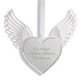 Heart with Wings Ornament