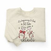 Personalized Holiday Spirits Sweatshirt by Jessie James Decker - 56575