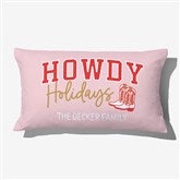 Personalized Striped Velvet Throw Pillow by Jessie James Decker - 56613