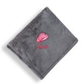 Kittenish Embroidered Western Icon Fleece Blanket - 56627