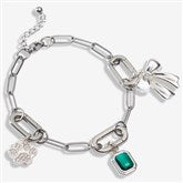 Silver Charm Bracelet