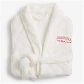Embroidered Bow Fleece Robe by Jessie James Decker - 57328