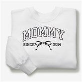 Embroidered Bow Adult Sweatshirt by Jessie James Decker - 57330