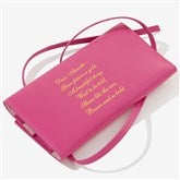Write You Own Personalized Leatherette Jewelry Roll - 57464